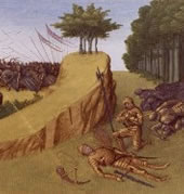 Roland meurt à Roncevaux