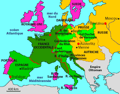 L'Europe en 1810